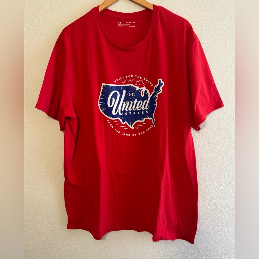 Under Armour United States Red Graphic T-Shirt $10 When You Bundle 3!